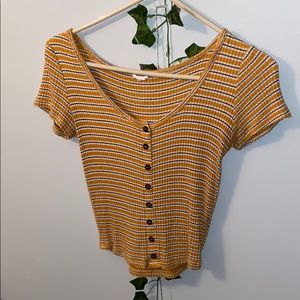 Garage short sleeve button up